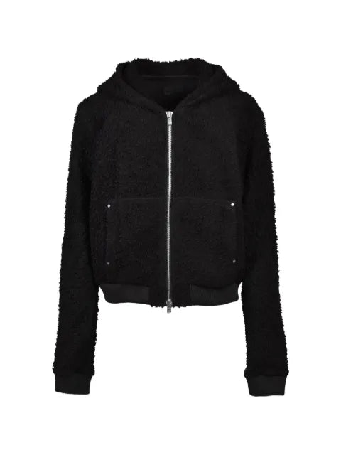 FILTH Sherpa zip-up hoodie