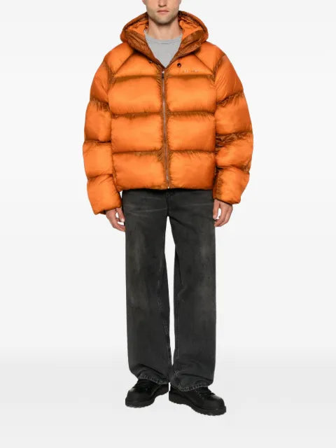 Daily Paper quilted hooded jacket