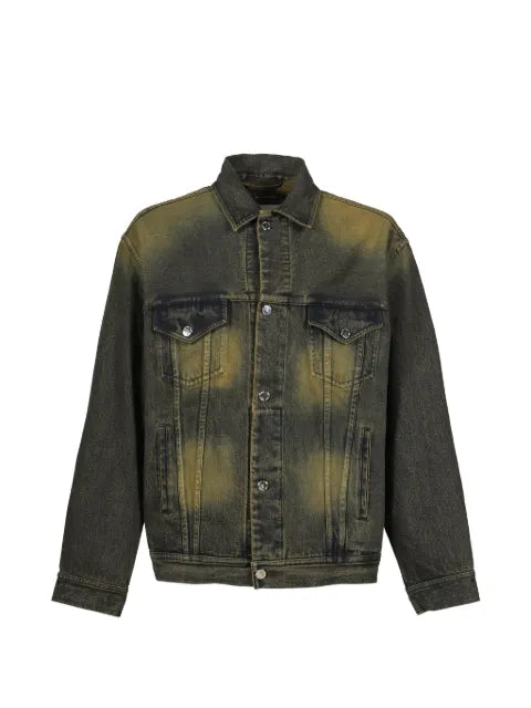 Song For The Mute faded-effect denim jacket