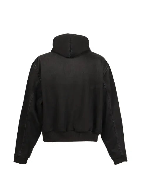 VETEMENTS hooded denim jacket