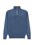 Paul & Shark Typhoon Platinum half-zip sweater