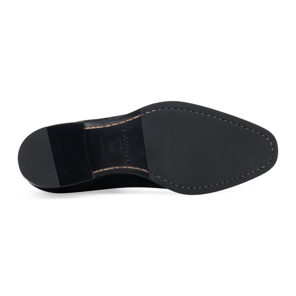Black Bordeaux Chelsea Boot