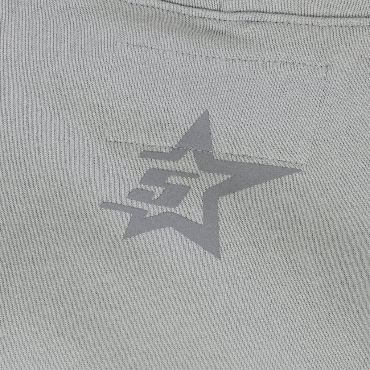 Grey Tonal Punk V2 Hoodie