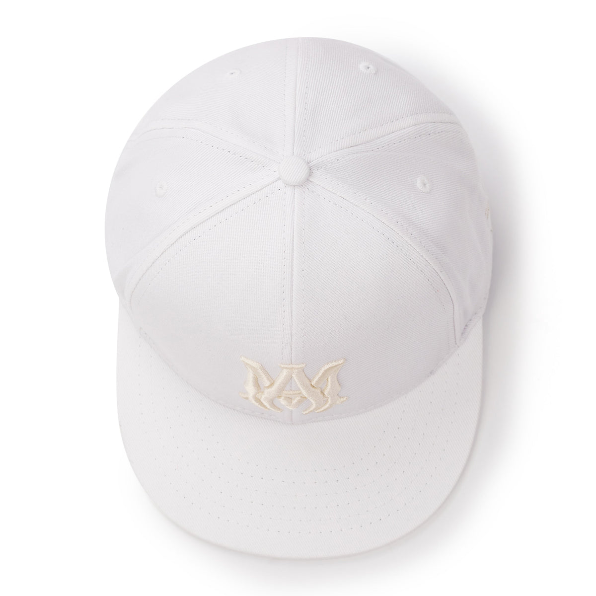 White MA Fitted Cap