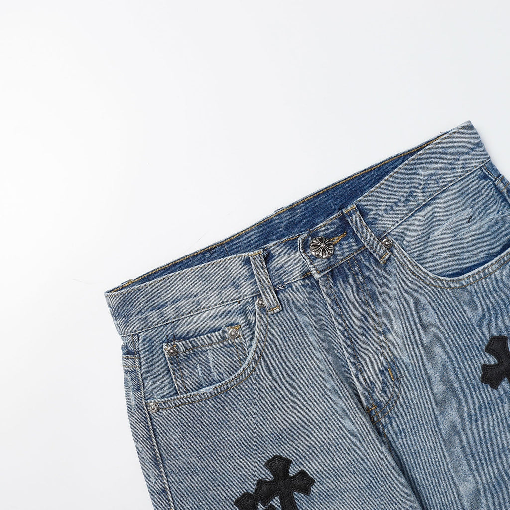 Chrome Hearts New Denim shorts 9920