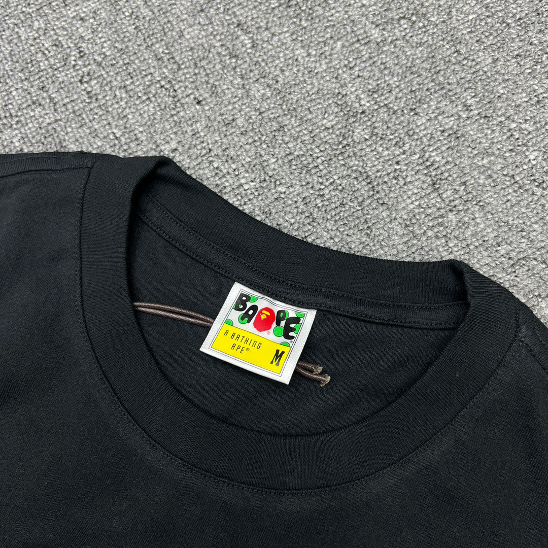 BAPE Graffiti Tag Multi-Colour Ape Head Full-Fill Print Tee Oversized Unisex T-Shirt