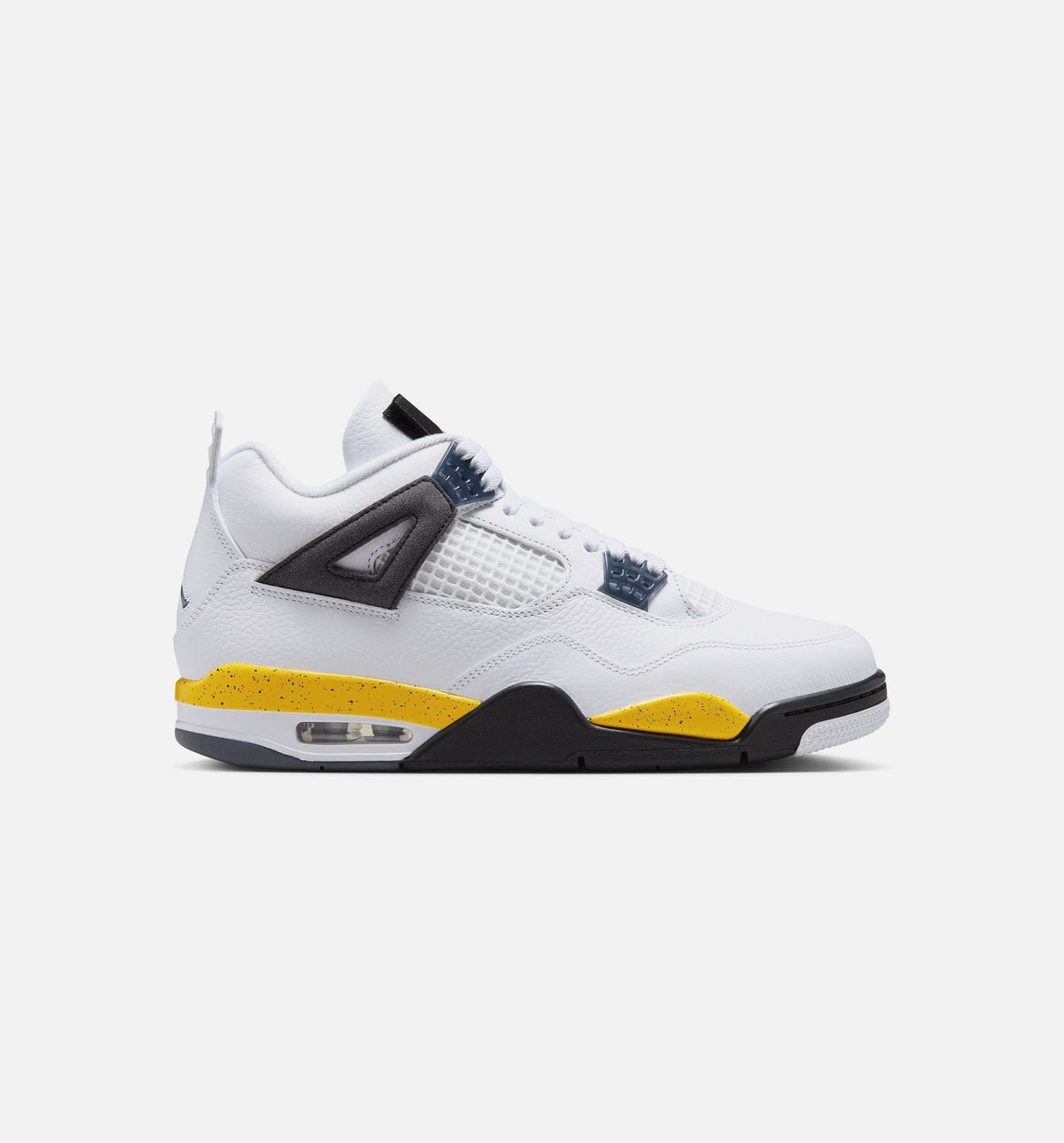 Air Jordan 4 Retro "Rare Air Tour Yellow" Men's Shoe – White/Dark Blue Grey/Black/Tour Yellow