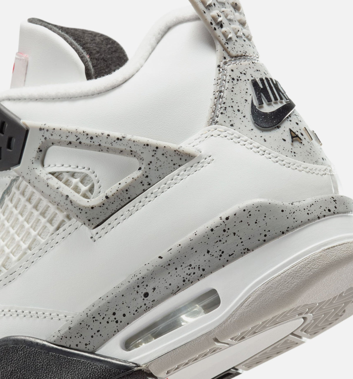 Air Jordan 4 Retro “White Cement” Grade School Lifestyle Shoes (GS)