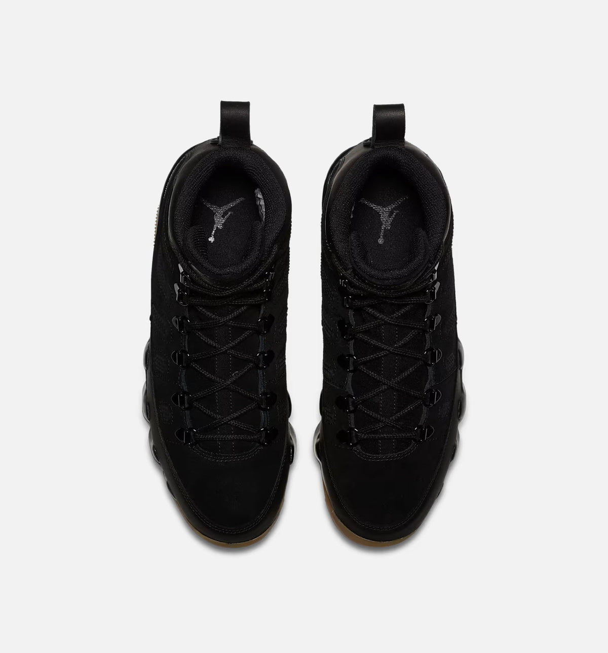 Air Jordan 9 Retro Men's Casual Boots - Black/Gum/Light Brown