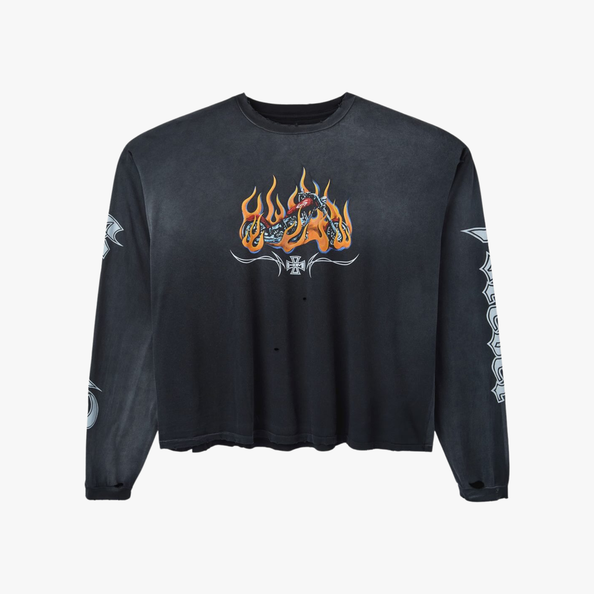 HMDD Ghost Rider LS Shirt Black