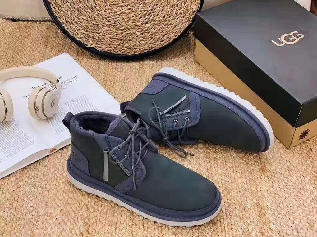 Charcoal Grey Neumel Zip Upgrade Boots — New Arrival | In Stock