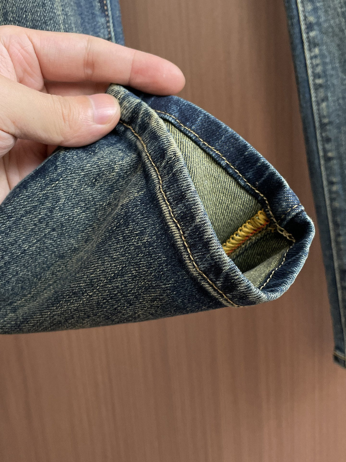 Ralph Lauren Men's Vintage Washed Slim‑Fit Denim Jeans