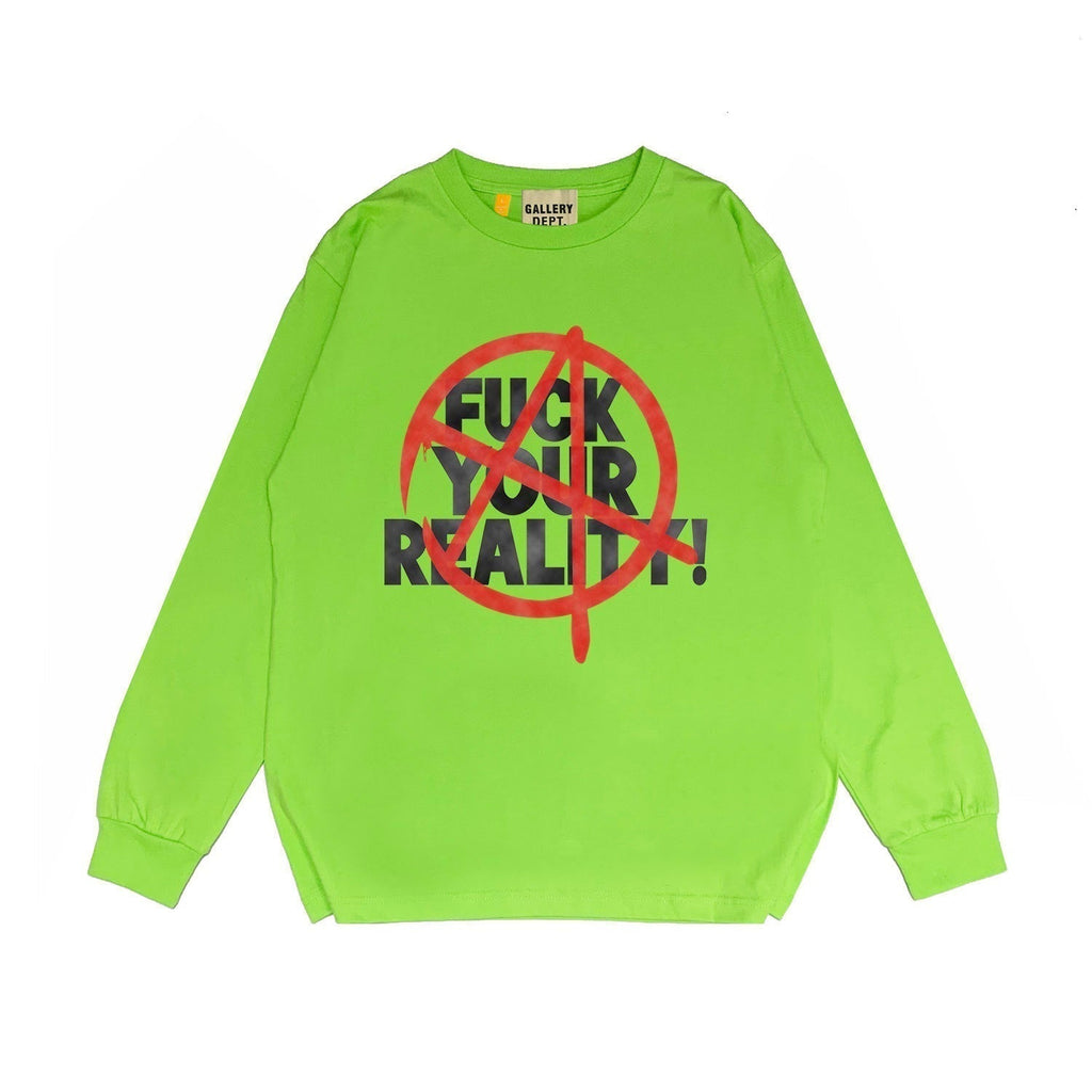 Gallery Dept Long Sleeved Shirt Fashion Brand Long Sleeve Long-Sleeved T-shirt Blouse