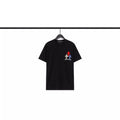 Chrome Heart T Shirts Croix Cross Color Leather Printed Short Sleeve T-Shirt