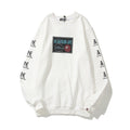 Bathing Ape Sweatshirt Autumn and Winter Men's Cotton Printed Long Sleeve round-Neck Pullover