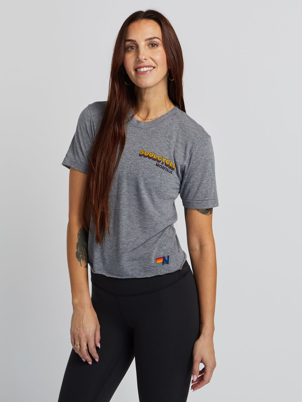 CROP BOYFRIEND TSHIRT HAMPTONS