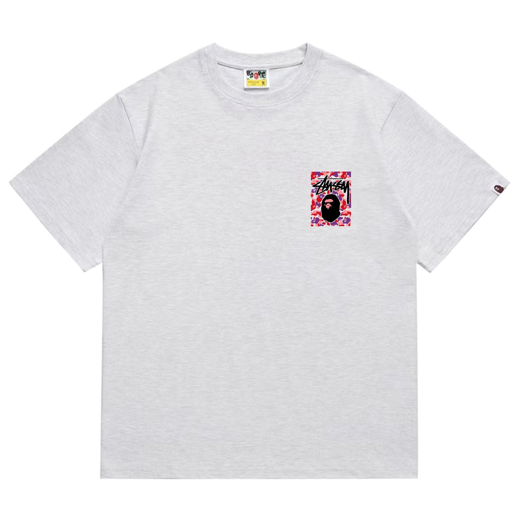 BAPE Warm Camo Black Ape Graphic T-Shirt