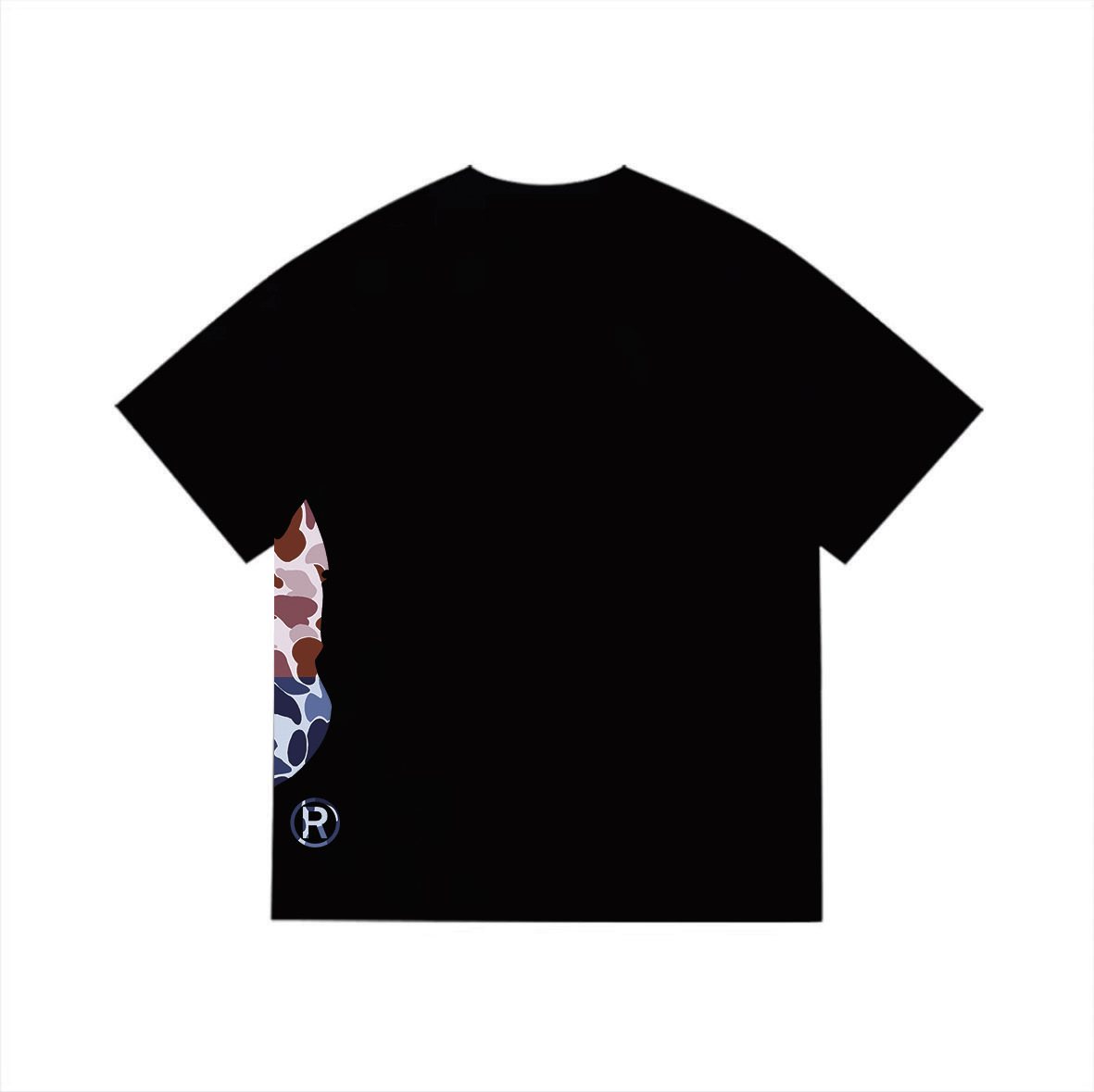 BAPE Multicolor Ape-Head Graphic T-Shirt