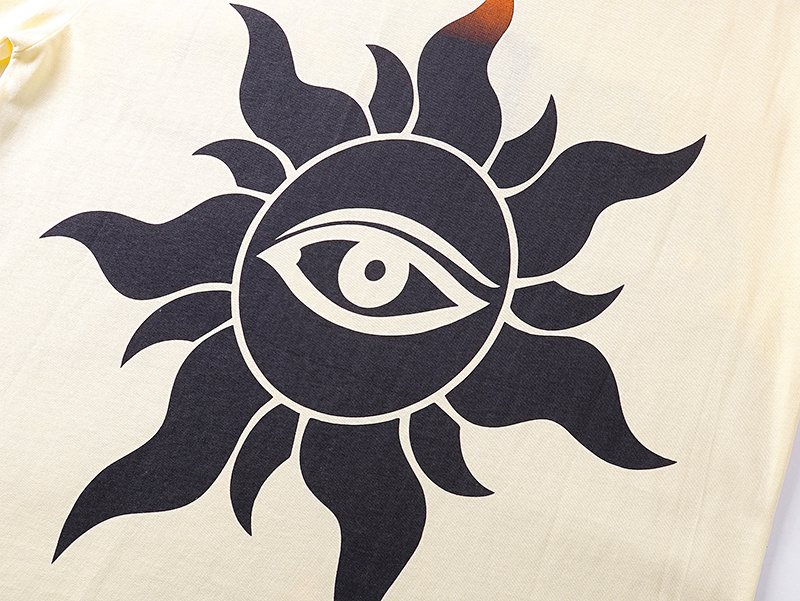 Godspeed Statue of Liberty Sun-Eye Graphic T-Shirt