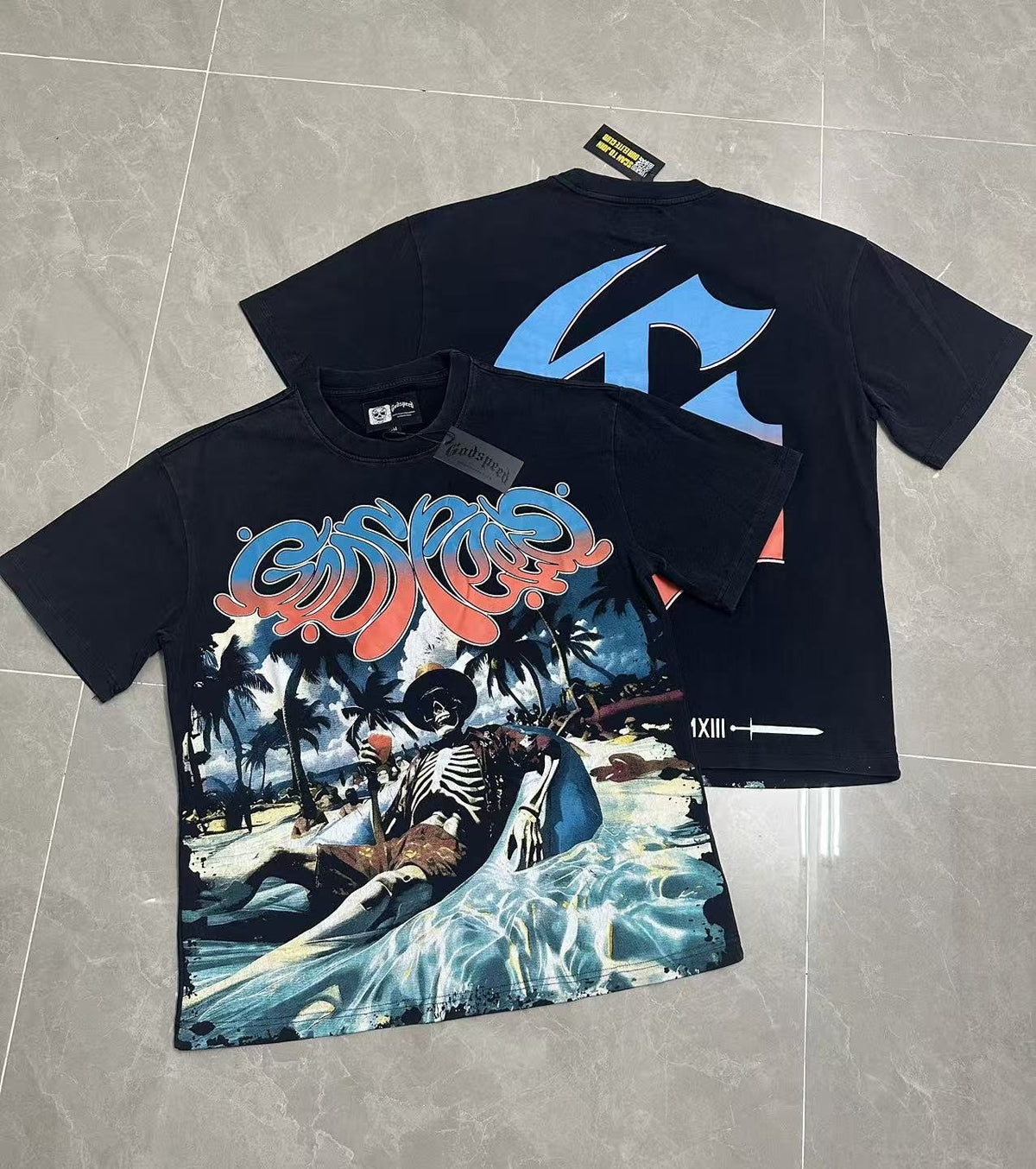 Godspeed Rock Graphic Short-Sleeve T-Shirt