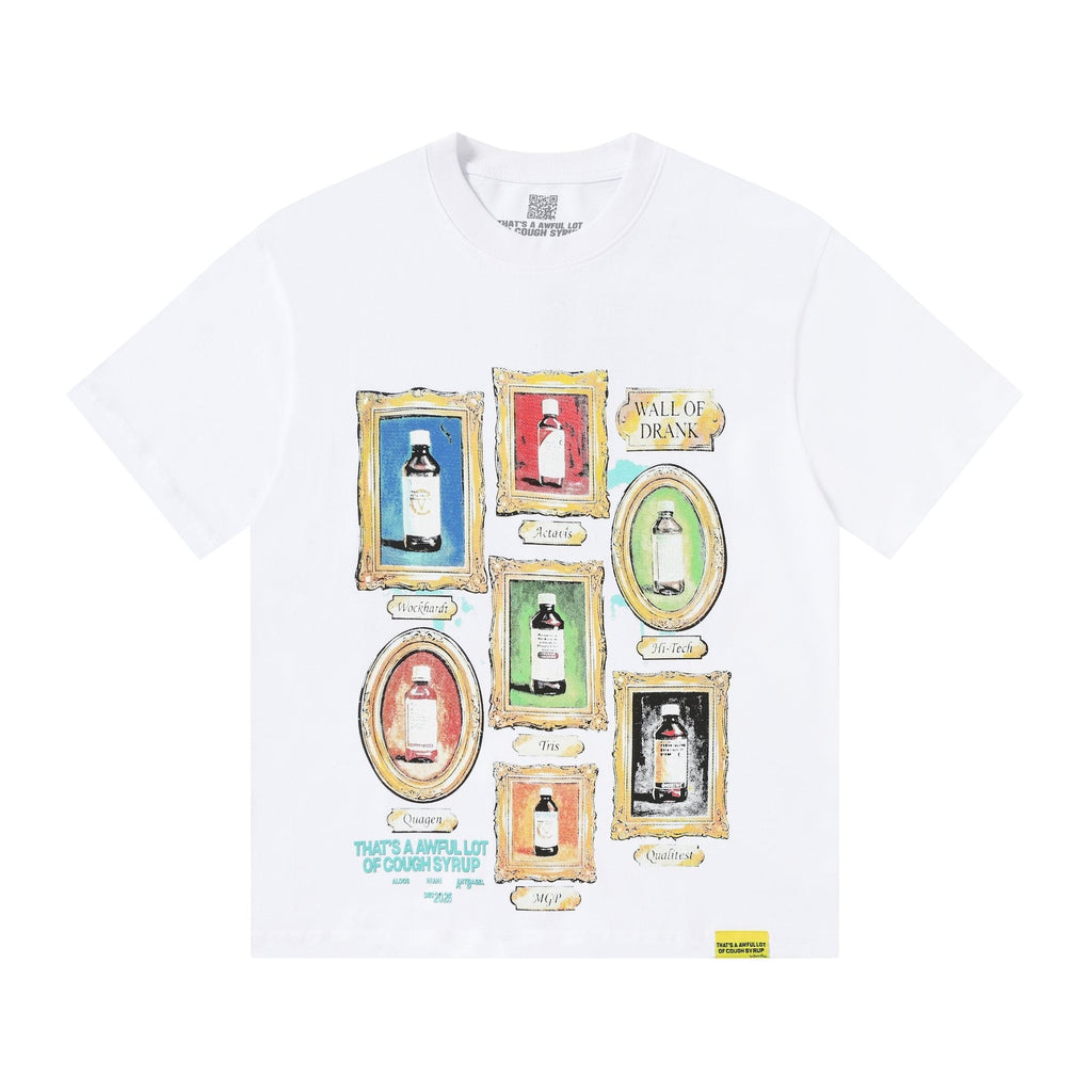 THAT'S A AWFUL LOT OF COUGH SYRUP Bottle Graphic T-Shirt