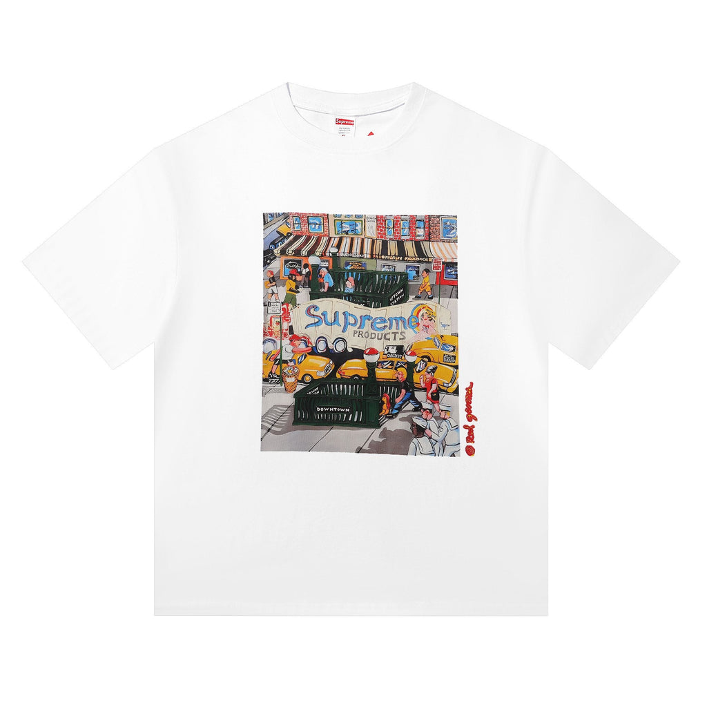 Supreme Manhattan City Graphic T-Shirt