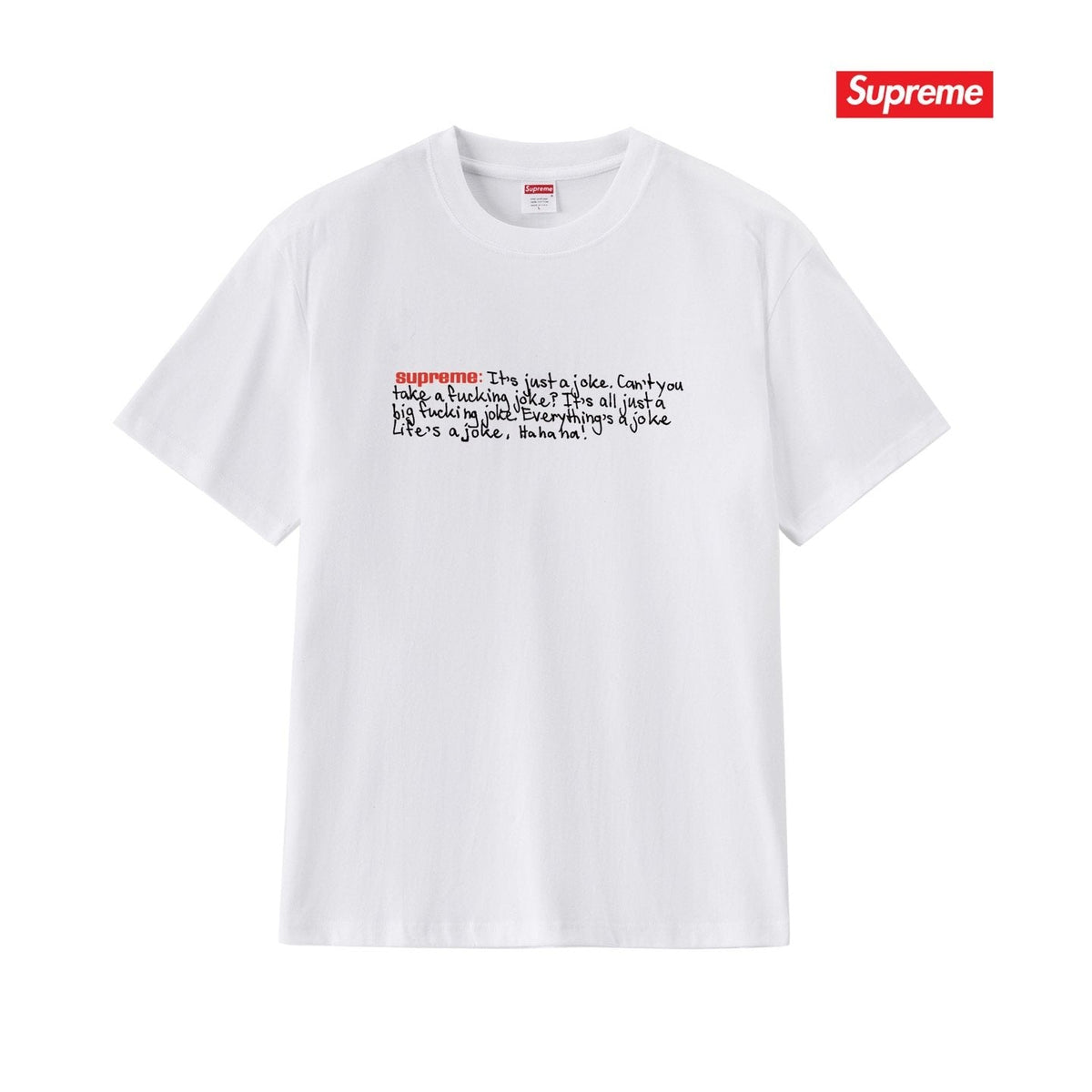 Supreme Front Graphic Short-Sleeve T-Shirt