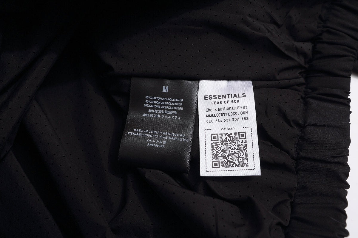 Fear of God Essentials Half-Zip Windbreaker Jacket