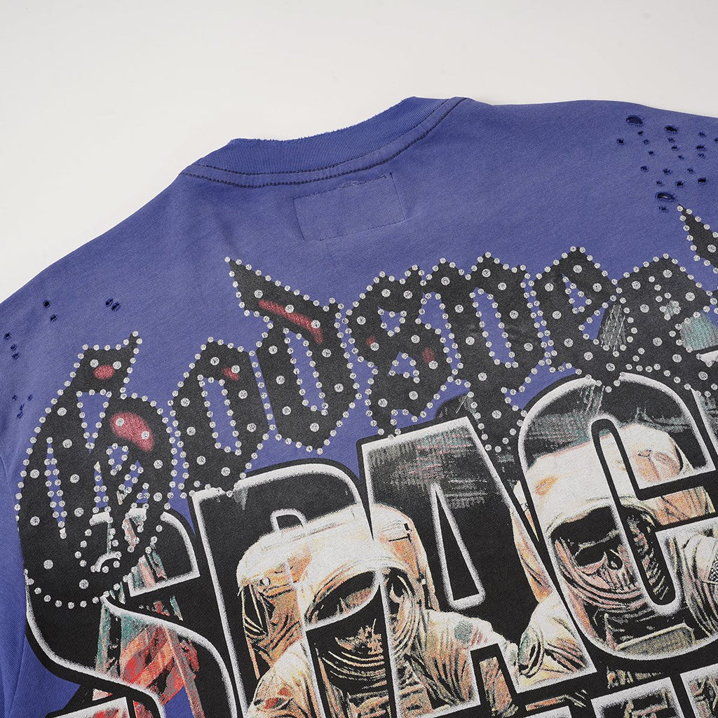 Godspeed Space Tour Astronaut Graphic Short-Sleeve T-Shirt