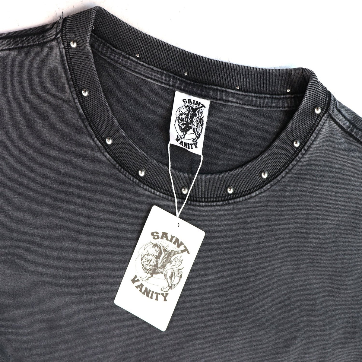 SAINT Vanity Washed Graphic Short-Sleeve Set