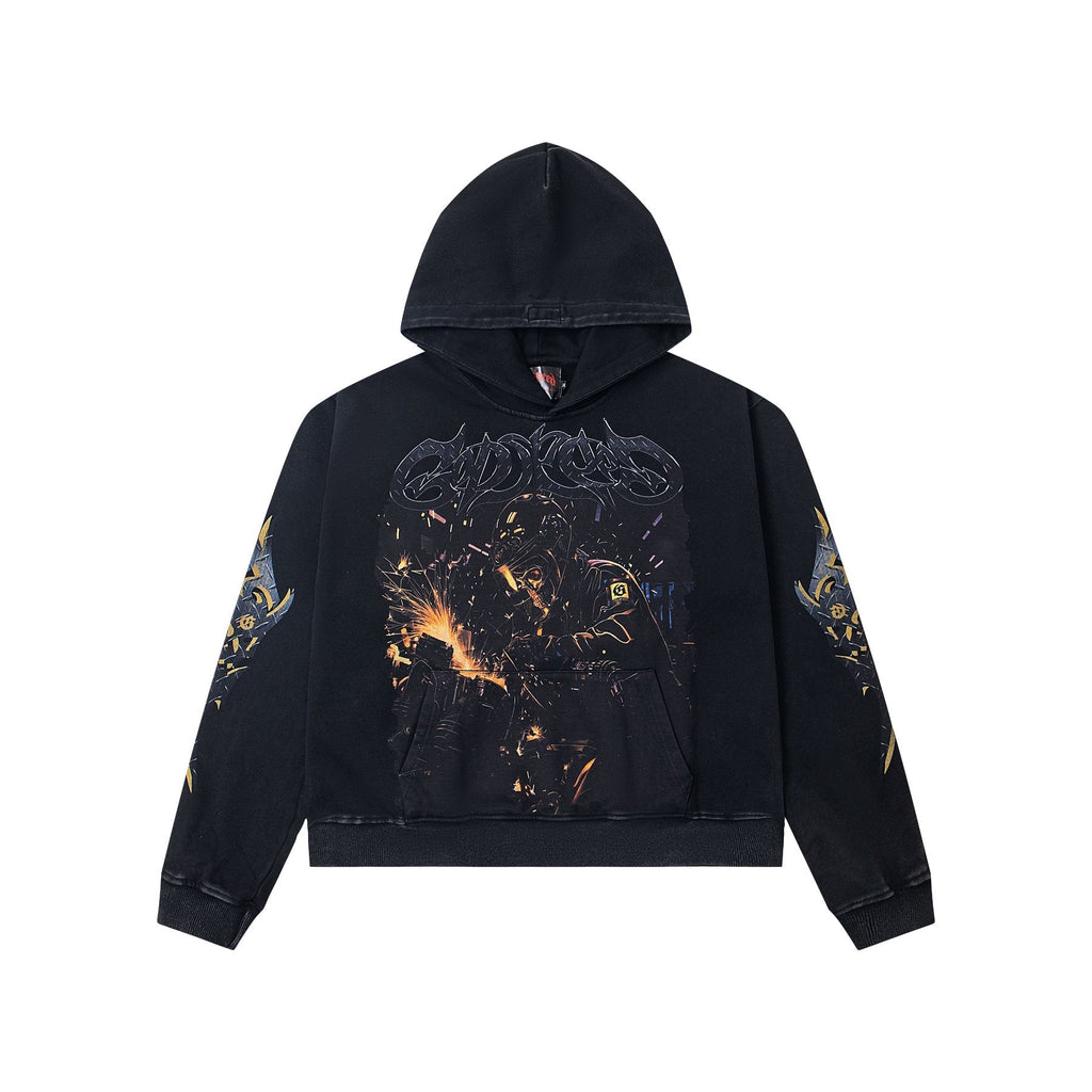 Godspeed Out of Many One Graphic Hoodie