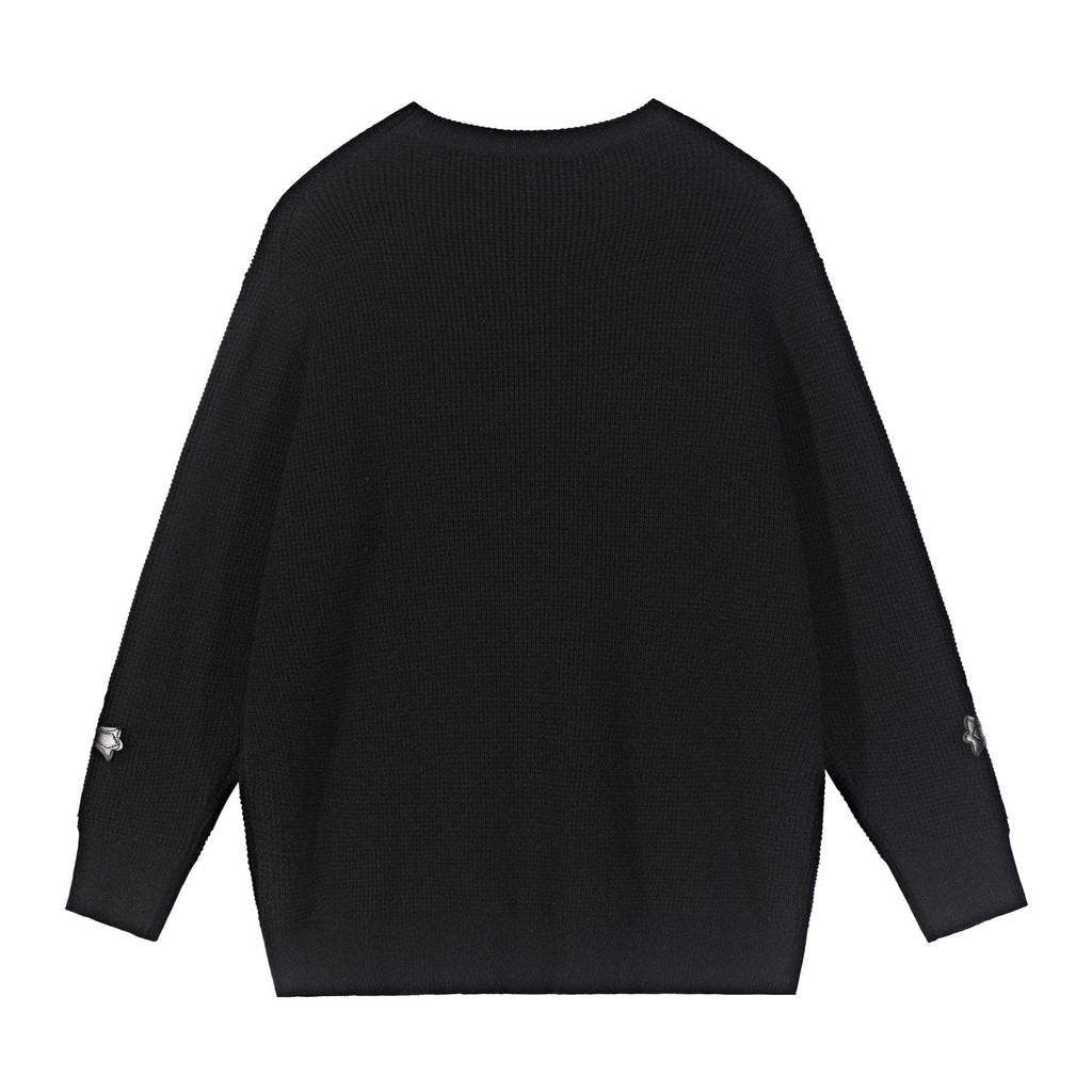 Chrome Hearts Cross Applique Knit Sweater
