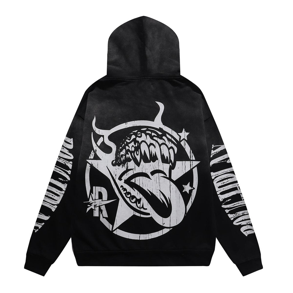 Rough Play In the Car Graphic Hoodie