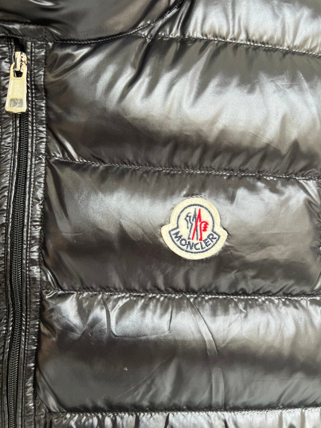 Canada Goose Gunmetal Grey Glossy Down Jacket