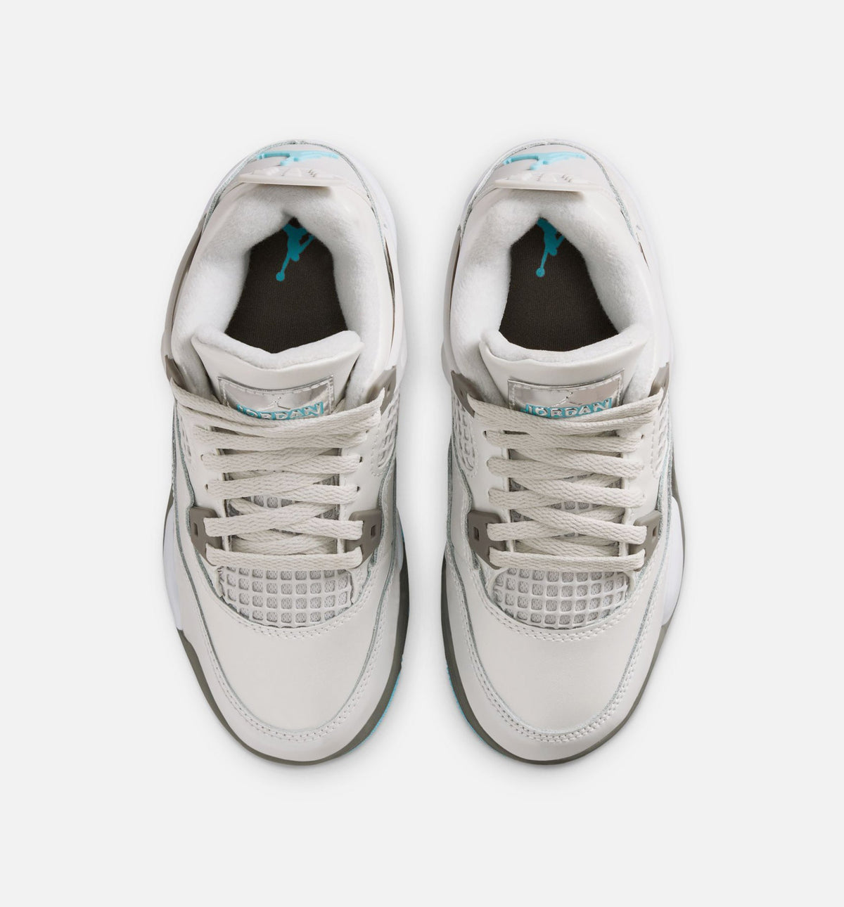 Air Jordan 4 Retro Blue Chill Preschool – Photon Dust/Blue Chill/Flat Pewter/White/Blue Tint