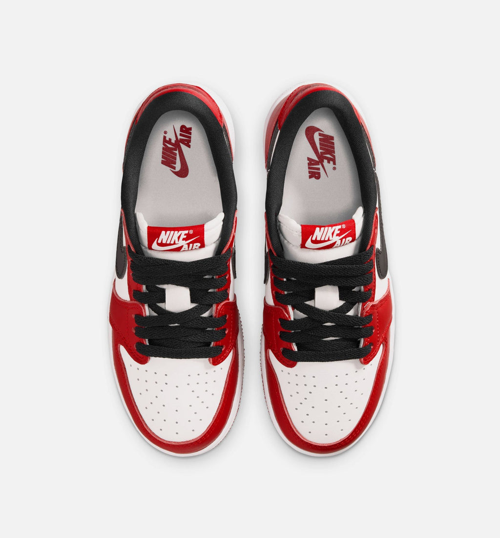 Air Jordan 1 Retro Low OG Chicago Grade School Shoes - Varsity Red/Black/Summit White