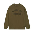 Fear of God Essentials versey Long Sleeve Tee Olive