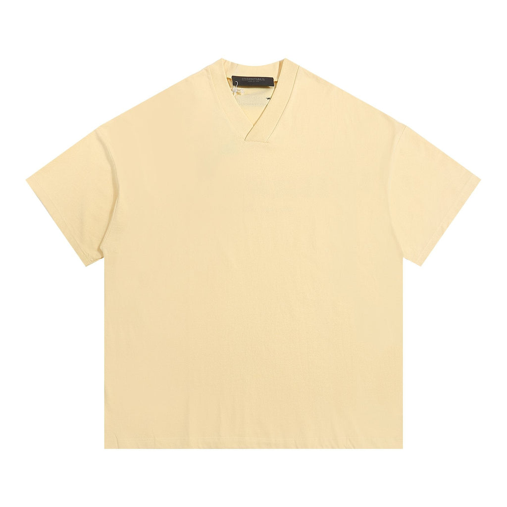 ESSENTIALS V-Notch Back Wordmark T-Shirt