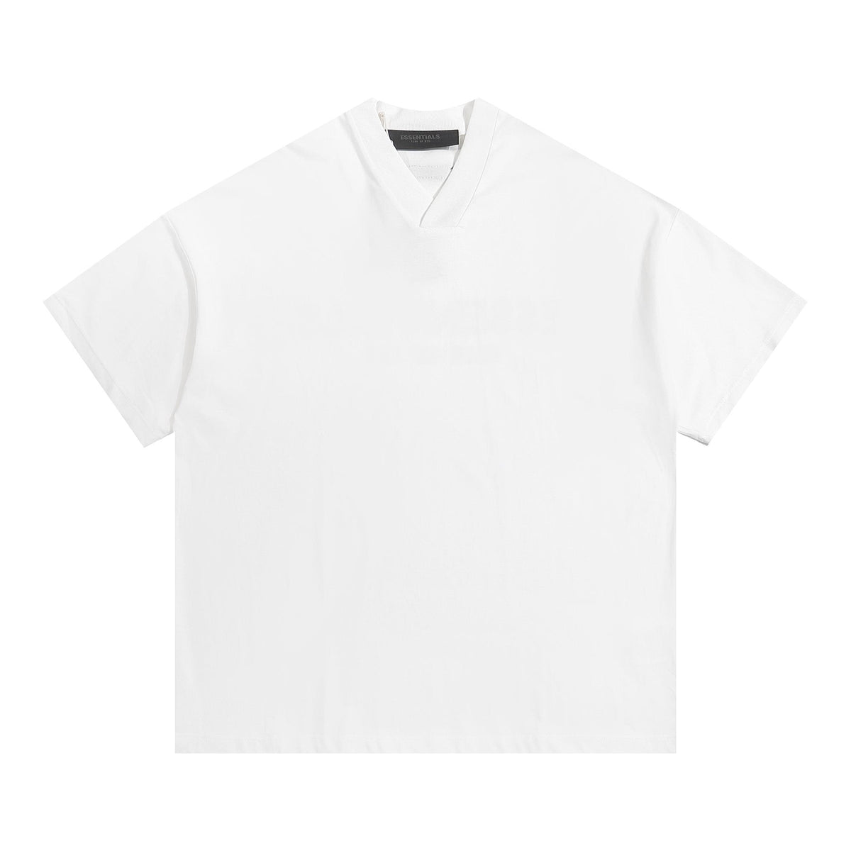 ESSENTIALS V-Notch Back Wordmark T-Shirt