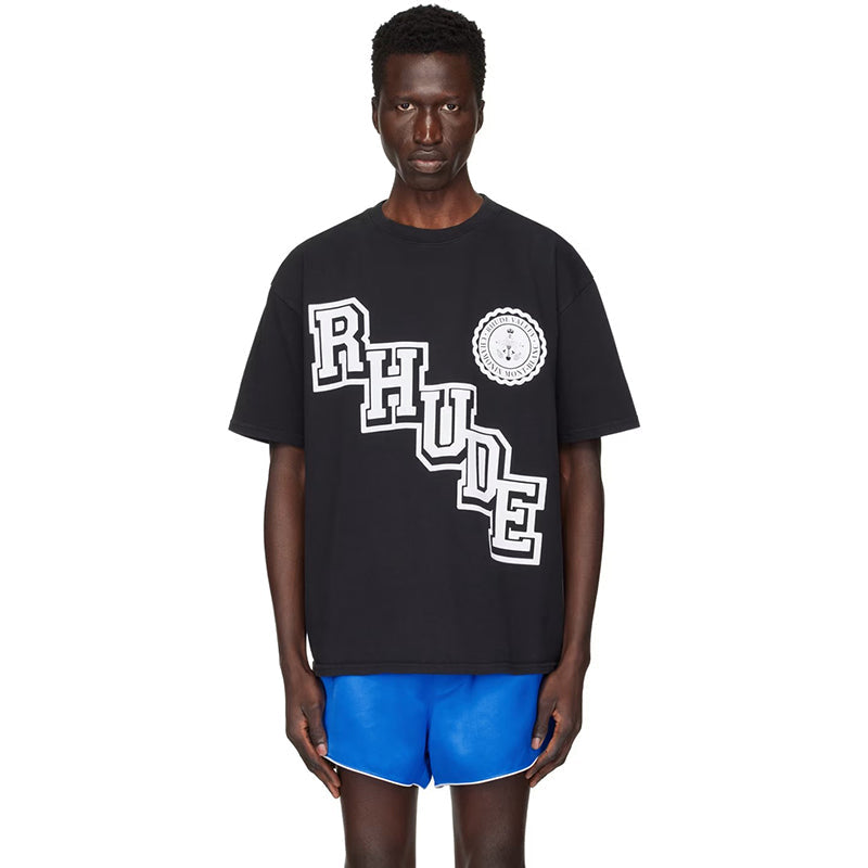 Rhude Collegiate Crest T-Shirt