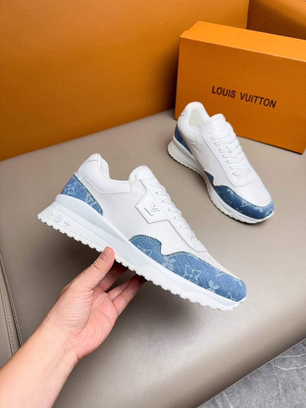 Louis Vuitton Patterned Low-Top Sneakers