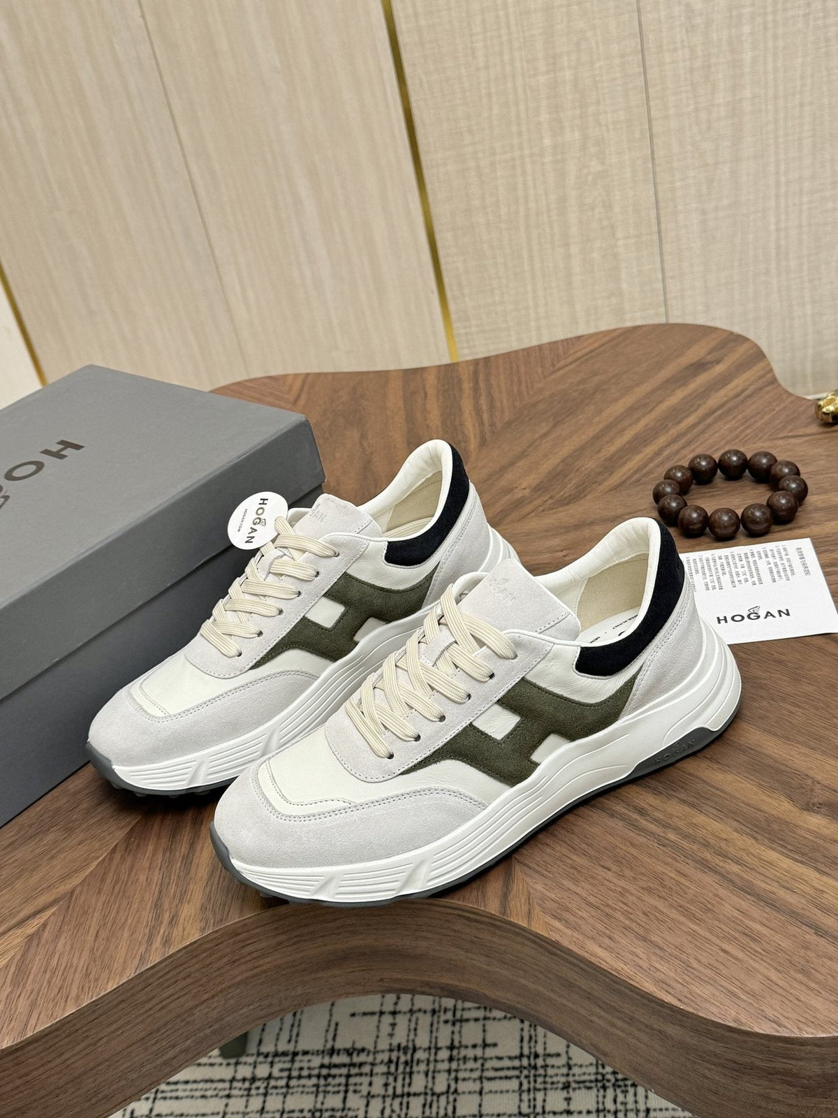 Hogan Women's H-Stripes Platform Sneakers
