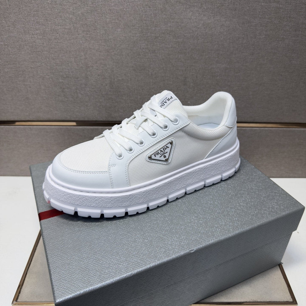 Prada Men's Paneled Low-Top Sneakers