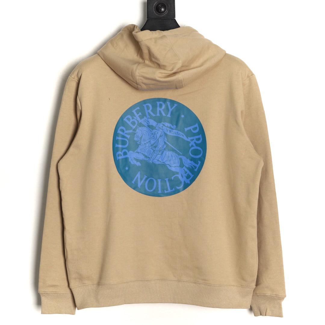 Burberry 25FW Horse Emblem Hoodie - Beige