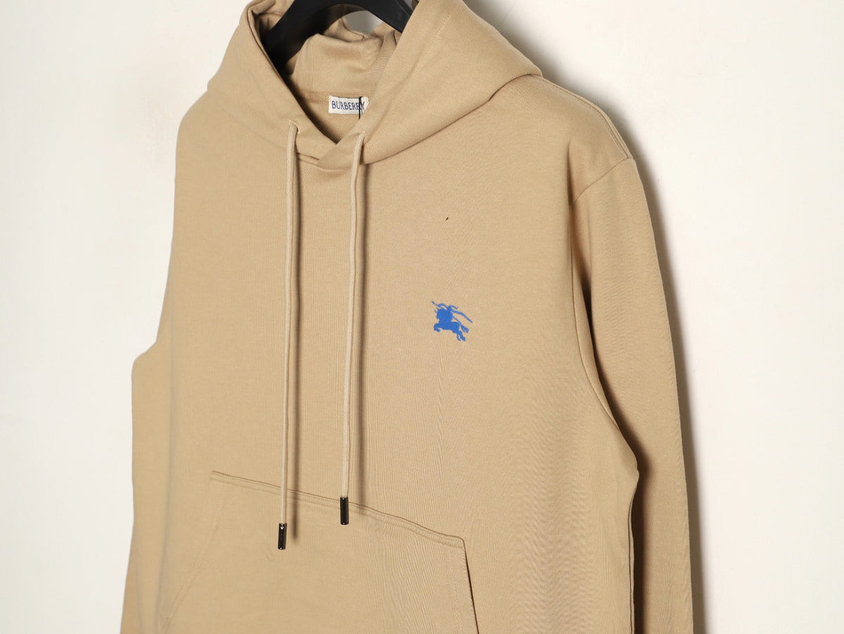 Burberry 25FW Horse Emblem Hoodie - Beige