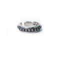 Chrome Hearts PLUS PYRAMID OPEN BAND RING